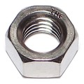 Midwest Fastener Hex Nut, 1/2"-13, 18-8 Stainless Steel, Not Graded, 6 PK 63811